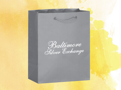 Custom Decorated Paper Bags for Baltimore, Maryland.